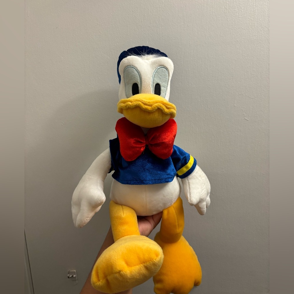 Disney Donald Duck Plush Toy - Blue, Yellow, Red